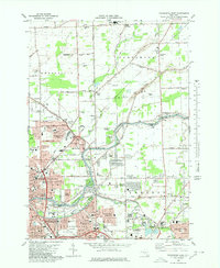 Tonawanda East 1980 topographic map thumbnail