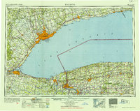 Toronto 1952 topographic map thumbnail