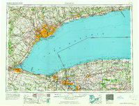 Toronto topographic map thumbnail