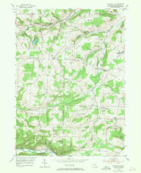 Towlesville 1953 topographic map thumbnail