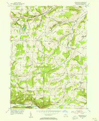 Towlesville 1953 topographic map thumbnail