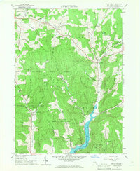 Trout Creek 1965 topographic map thumbnail