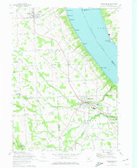 Trumansburg 1970 topographic map thumbnail