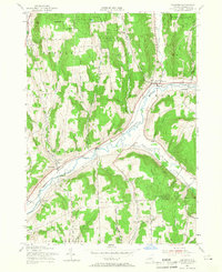 Truxton 1955 topographic map thumbnail