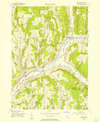 Truxton 1955 topographic map thumbnail