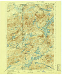 Tupper Lake 1907 topographic map thumbnail