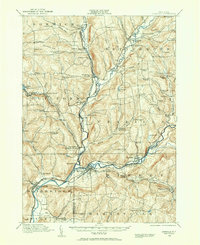 Unadilla 1915 topographic map thumbnail