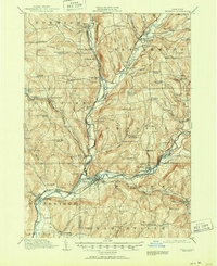 Unadilla 1918 topographic map thumbnail