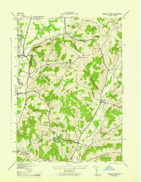 Unadilla Forks 1945 topographic map thumbnail