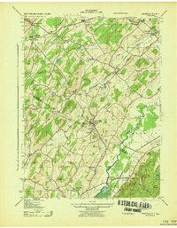 Unionville 1943 topographic map thumbnail