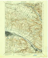 Utica 1900 topographic map thumbnail