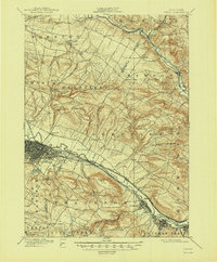 Utica 1900 topographic map thumbnail