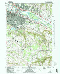 Utica East 1983 topographic map thumbnail
