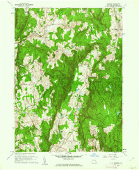 Verbank 1960 topographic map thumbnail