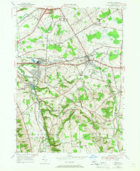 Vernon 1955 topographic map thumbnail