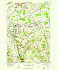 Vernon 1955 topographic map thumbnail