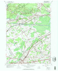 Verona 1955 topographic map thumbnail