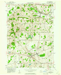 Victor 1951 topographic map thumbnail