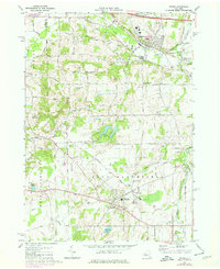 Victor 1971 topographic map thumbnail