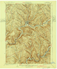 Walton 1925 topographic map thumbnail