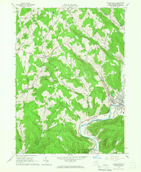 Walton West 1965 topographic map thumbnail