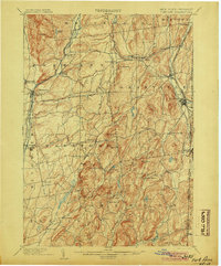 Fort Ann 1904 topographic map thumbnail