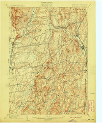 Fort Ann 1904 topographic map thumbnail