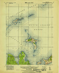 Gardiners Island topographic map thumbnail