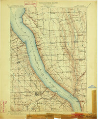 Genoa 1902 topographic map thumbnail