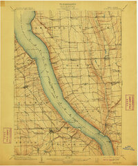 Genoa 1902 topographic map thumbnail
