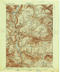 Gilboa 1903 topographic map thumbnail