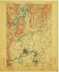 Glens Falls 1897 topographic map thumbnail