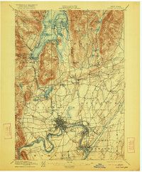 Glens Falls 1897 topographic map thumbnail