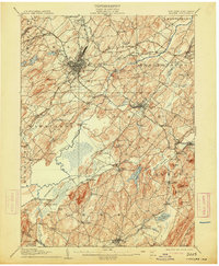 Goshen 1908 topographic map thumbnail