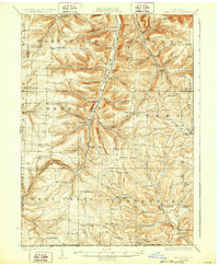 Greenwood 1926 topographic map thumbnail
