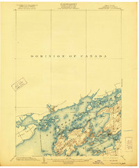 Grindstone 1903 topographic map thumbnail