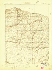 Hamlin 1932 topographic map thumbnail