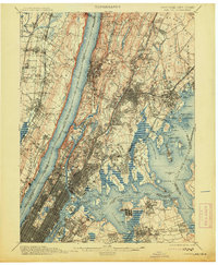 Harlem 1900 topographic map thumbnail