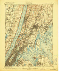Harlem 1900 topographic map thumbnail
