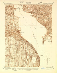 Haverstraw 1938 topographic map thumbnail