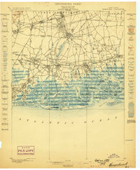 Hempstead 1898 topographic map thumbnail