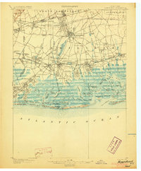 Hempstead 1903 topographic map thumbnail