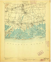 Hempstead 1903 topographic map thumbnail