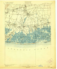 Hempstead 1903 topographic map thumbnail