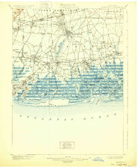 Hempstead 1903 topographic map thumbnail