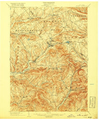Hobart 1904 topographic map thumbnail