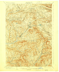 Hobart 1904 topographic map thumbnail