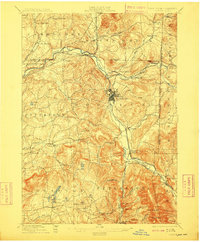 Hoosick 1897 topographic map thumbnail