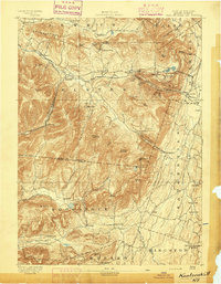 Kaaterskill 1893 topographic map thumbnail