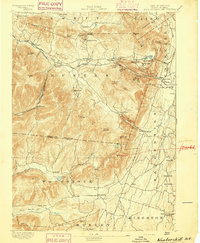 Kaaterskill 1894 topographic map thumbnail